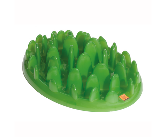 Green Slow Interactive Dog Feeder