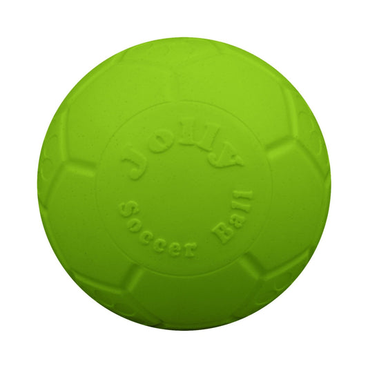 Jolly Pets Jolly Soccer Ball Dog Toy Green Apple Large 8"