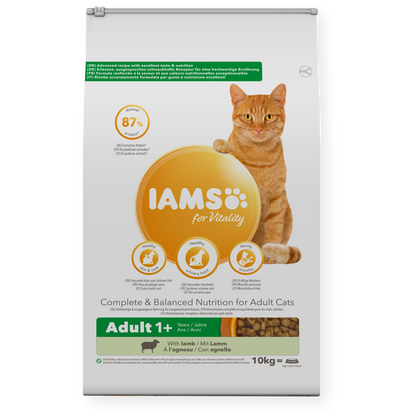 Iams Vitality Adult Lamb Dry Cat Food