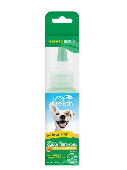 TropiClean Clean Teeth Oral Care Gel Peanut Butter 59ml