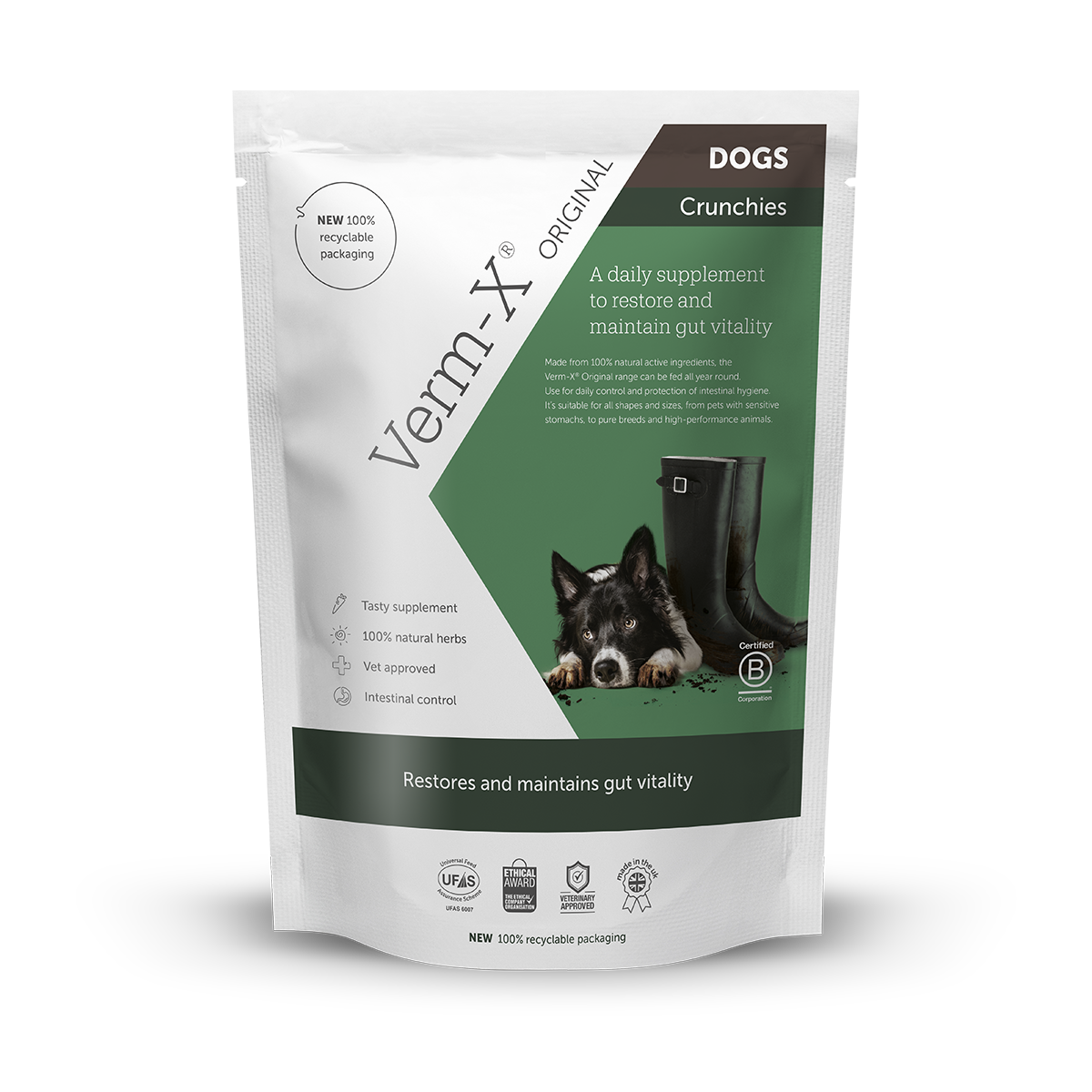 Verm-X Original Crunchies for Dogs Treats 100g