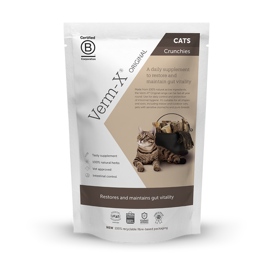 Verm-X Original Crunchies for Cats Treats 60g