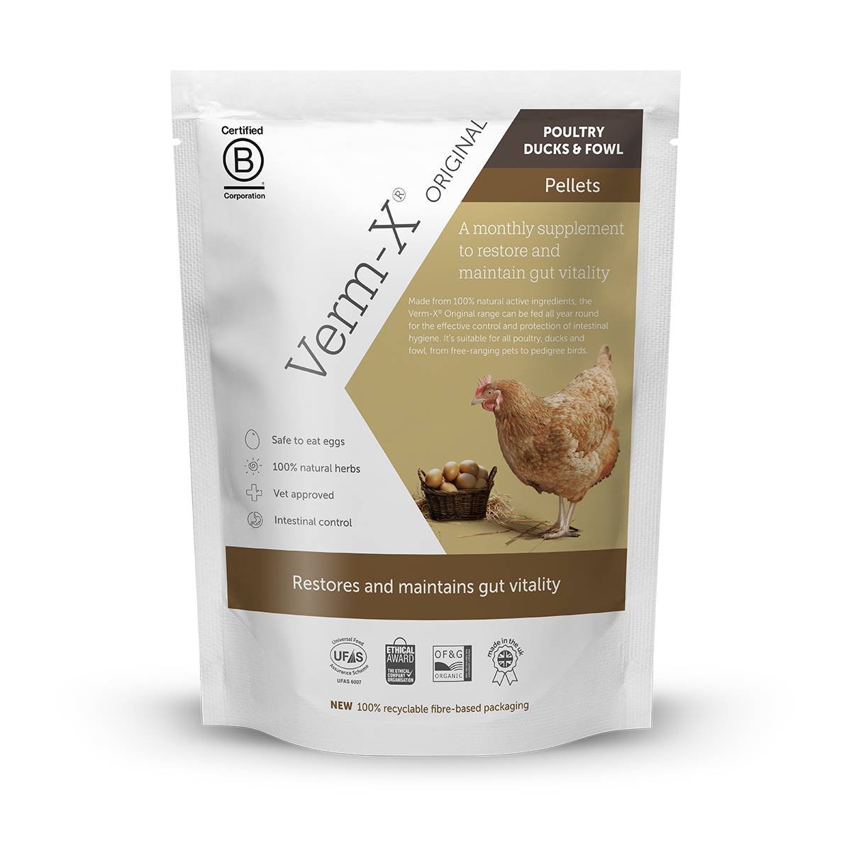 Verm-X Original Pellets for Poultry/Ducks and Fowl