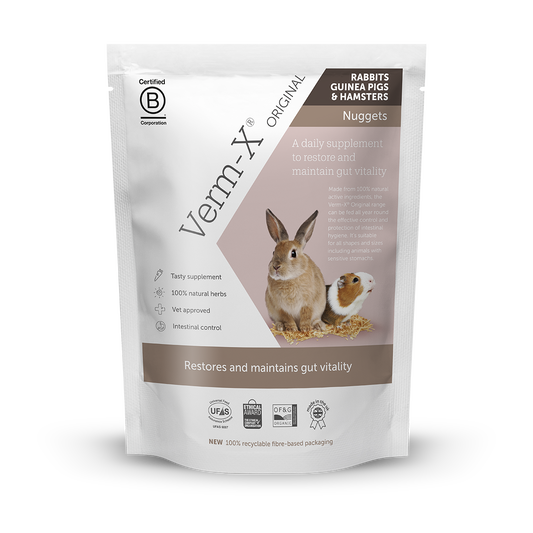 Verm-X Original Nuggets for Rabbits/Guinea Pigs and Hamsters 180g