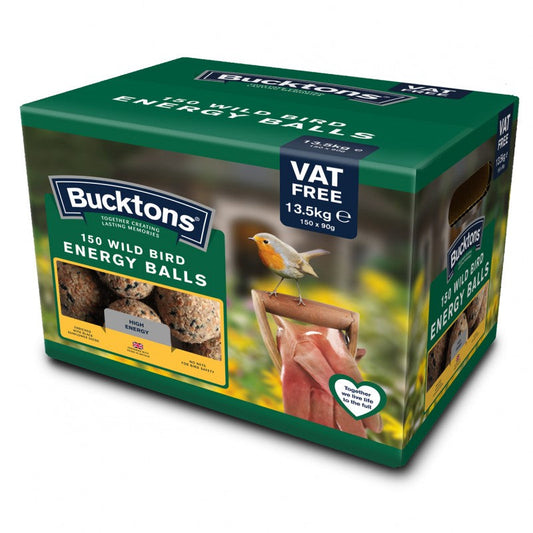 Bucktons Energy Balls Bird Food 150 pack