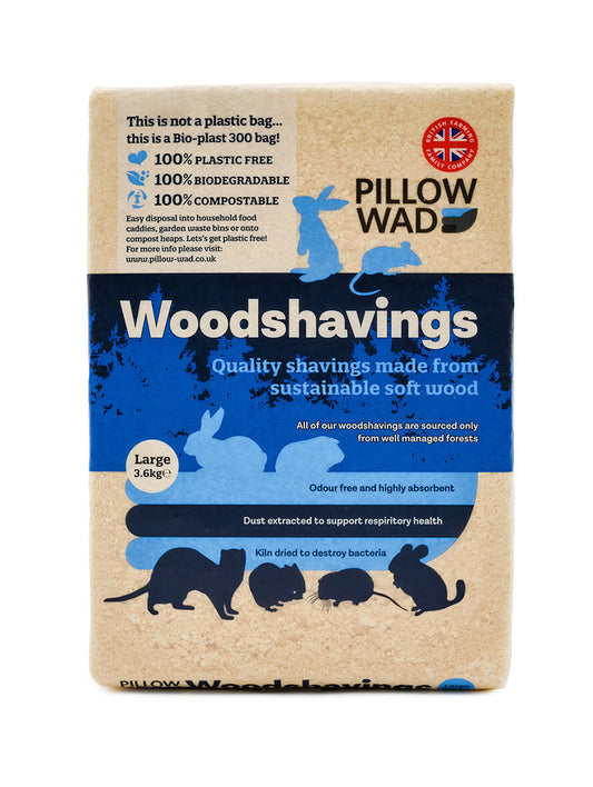 Pillow Wad Woodshavings