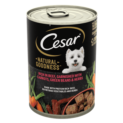 Cesar Natural Goodness Rich in Beef