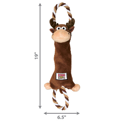 KONG ugger Knots Moose Dog Toy Medium/Large