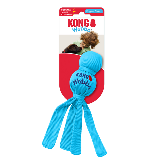 KONG Puppy Wubba Toy Small Assorted Colours
