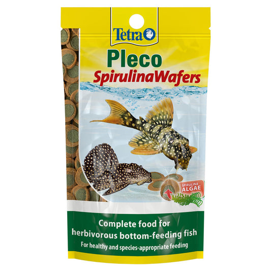 Tetra Pleco Spirulina Wafers Fish Food 85g