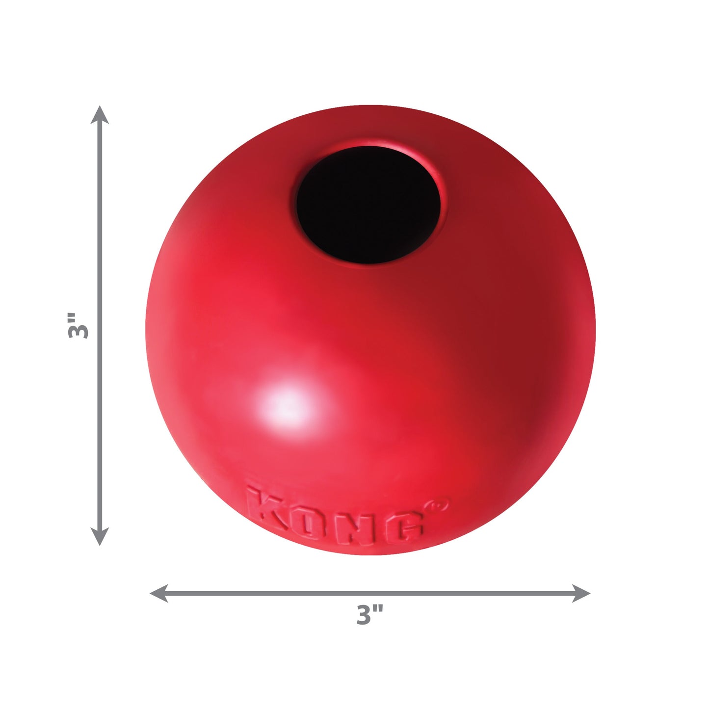 KONG Dog Ball With Hole