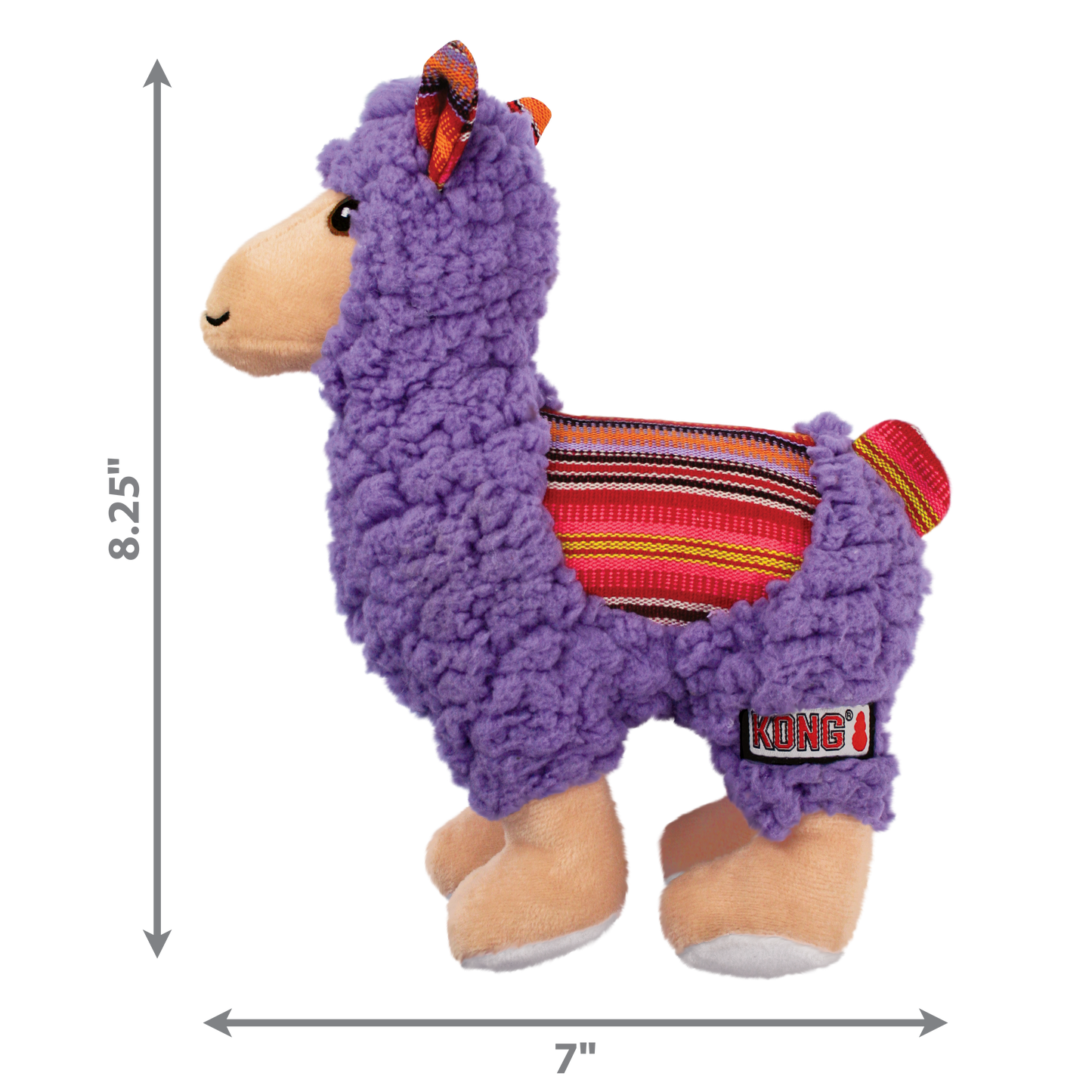 KONG Sherps Llama Dog Toy Medium