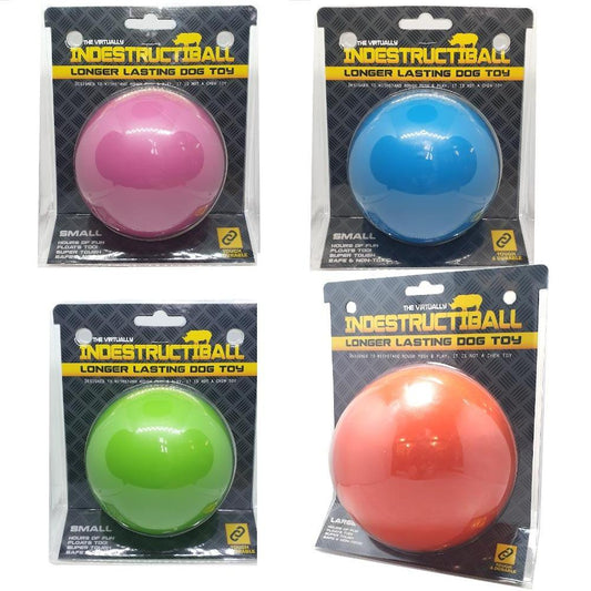 Happy Pet Indestructiball Dog Toy Assorted Colors