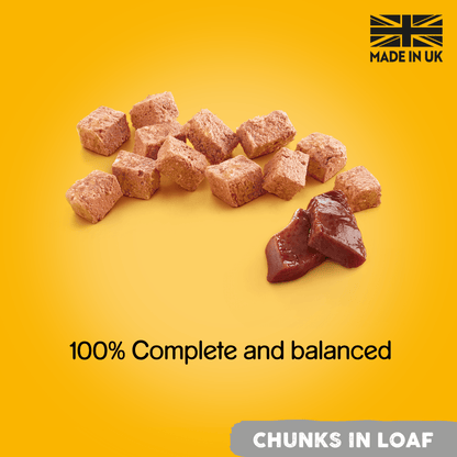 Pedigree Chunks in Loaf Adult Wet Dog Food 6 x 400g