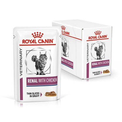 Royal Canin Renal With Chicken Thin Slices In Gravy Wet Cat Food