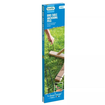 Gardman 4 Bird Table Anchoring Pegs