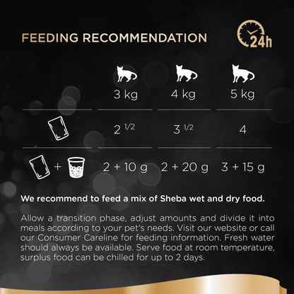 Sheba Fine Flakes in Jelly Fish Wet Cat Food