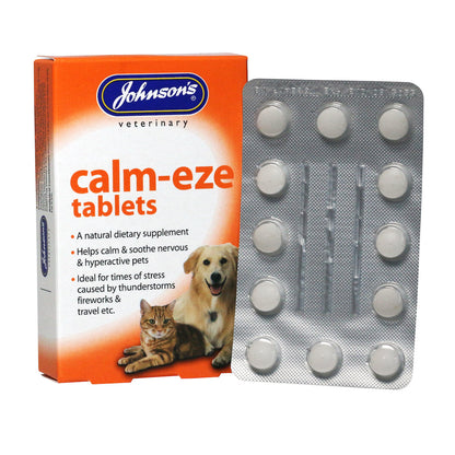 Johnsons Calm Eze Tablets for Dogs & Cats 36 tablets