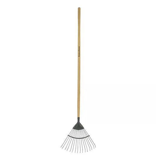 Kent & Stowe Carbon Steel Long Lawn and Leaf Rake