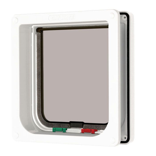 Pet Mate 4 Way Locking Cat Flap With Door Liner