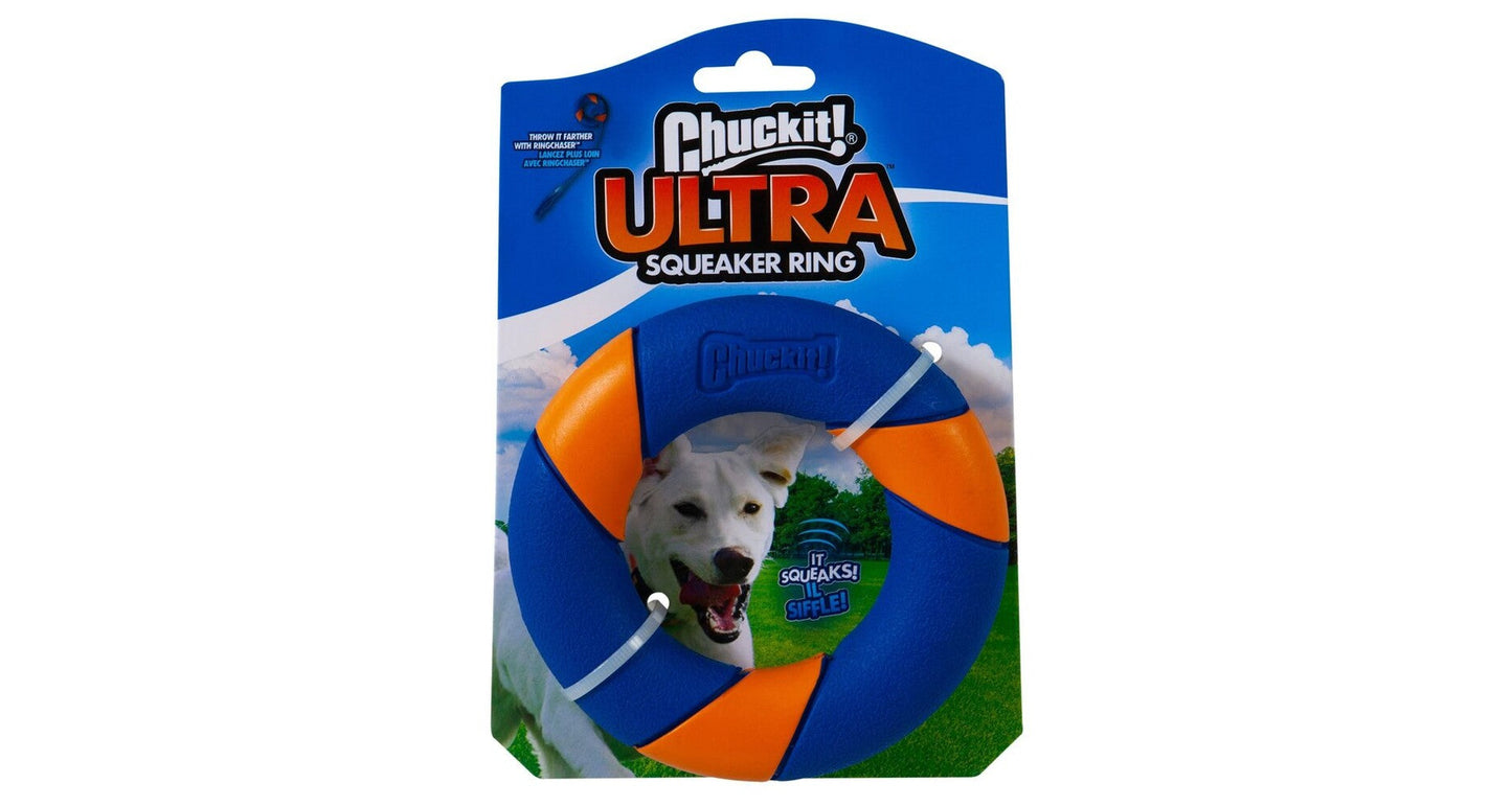 Chuckit! Ultra Squeaker Ring