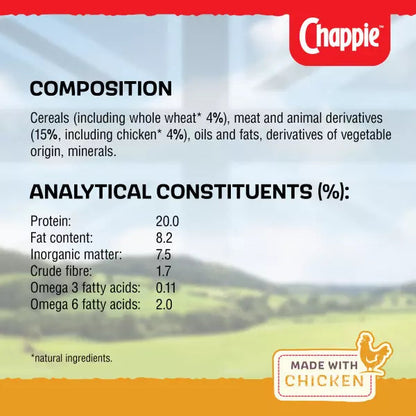 Chappie Complete Chicken & Wholegrain Dry Dog Food 15kg