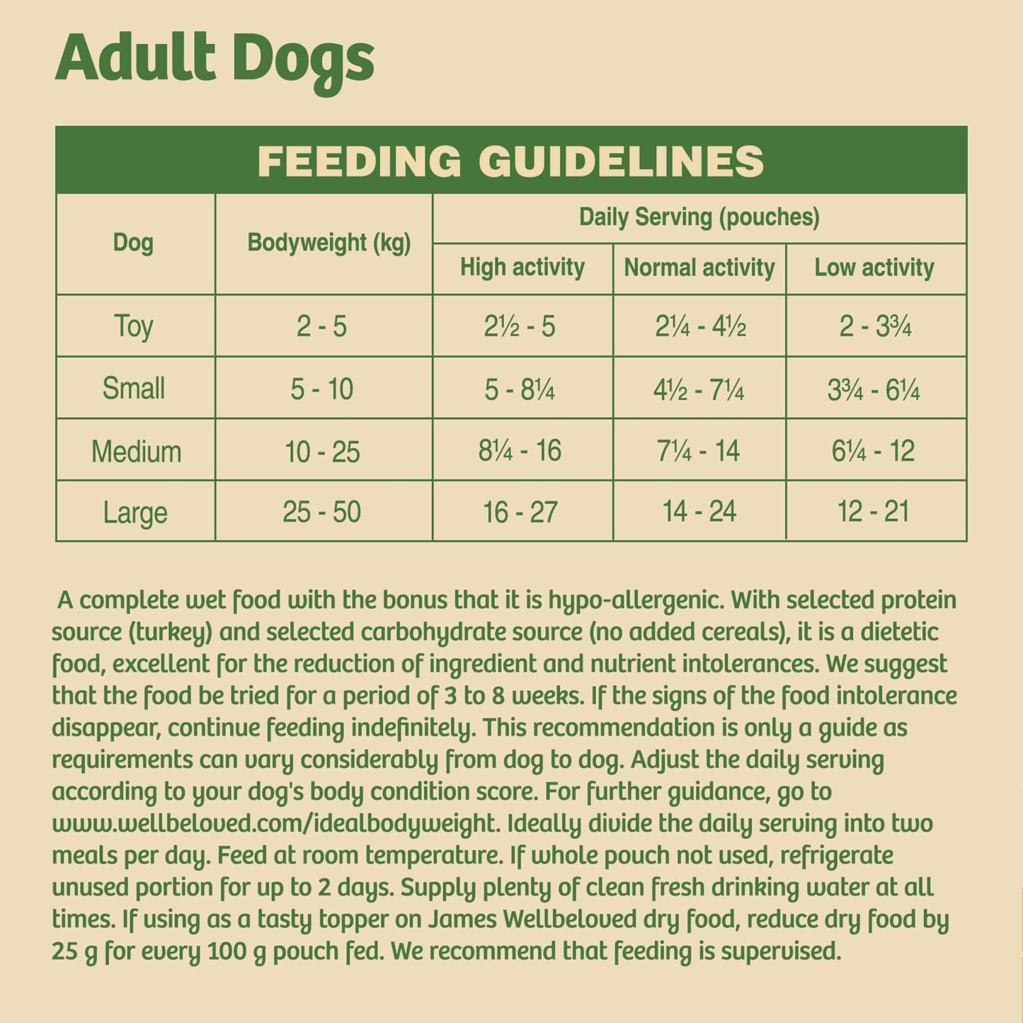 James Wellbeloved Grain Free Adult Turkey in Gravy Wet Dog Food 12 x 100g