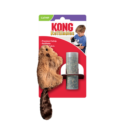 KONG Refillables Beaver Catnip