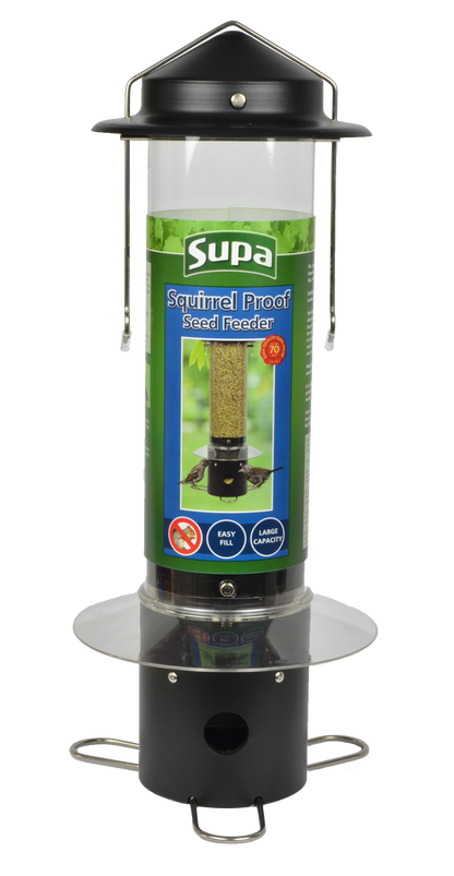 Supa Squirrel Proof Seed Wild Bird Feeder