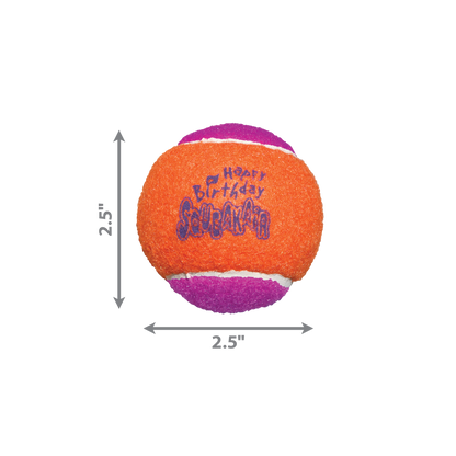 KONG SqueakAir Birthday Ball 3 pack