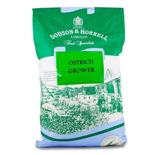 Dodson & Horrell Ostrich Grower Pellets Poultry Food 20kg