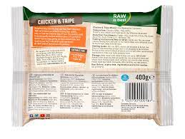 Natures Menu Frozen Chicken and Tripe Mince Dog Food 400g