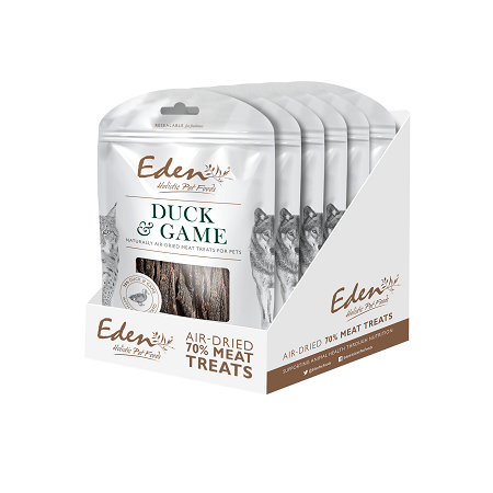 Eden Duck and Game Treat for Dogs and Cats All Life Stages - 100g