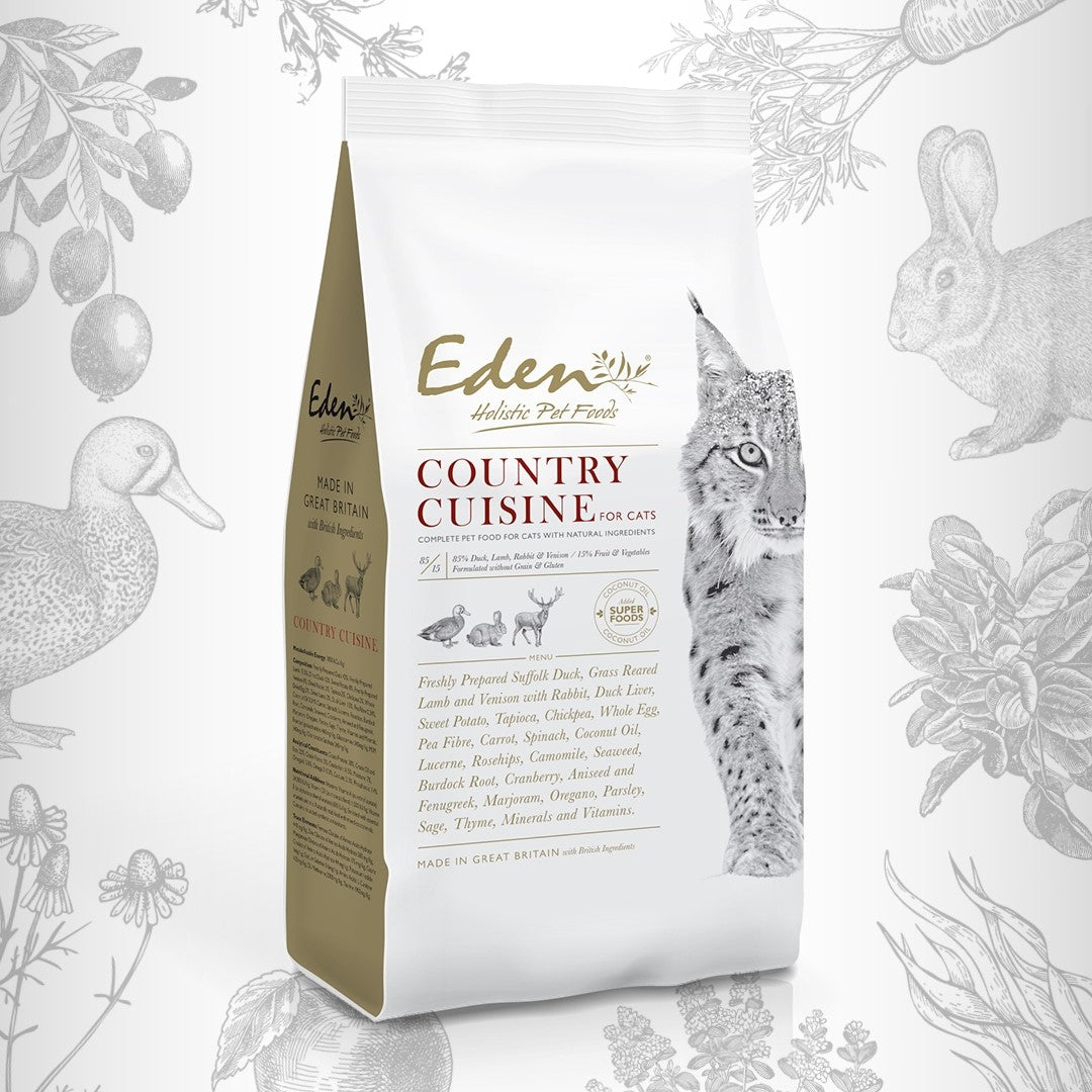 Eden 85/15 Country Cuisine Dry Cat Food for All Life Stages