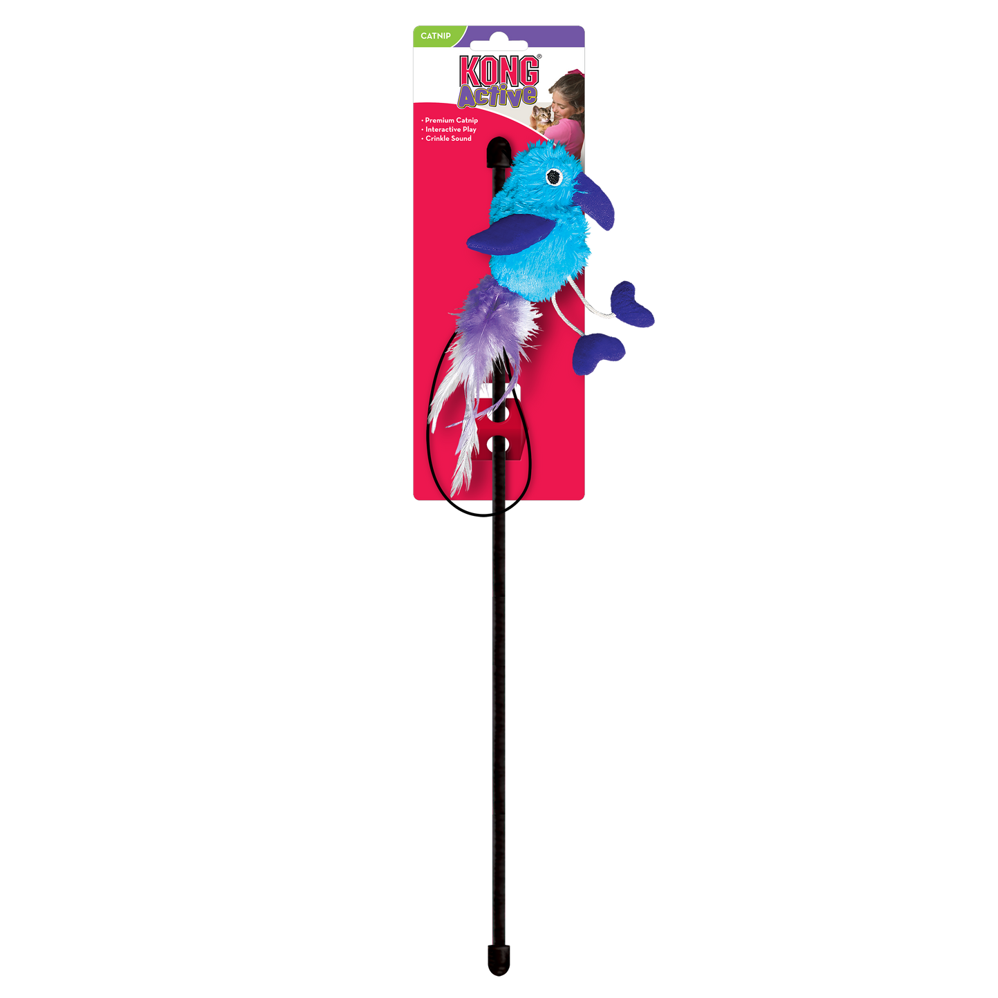 KONG Feather Teaser for Cat