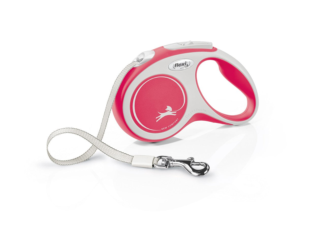 Flexi New Comfort S Tape Dog Lead 5m