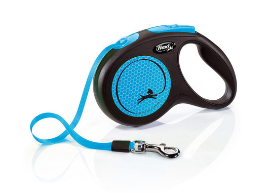 Flexi New Neon M Tape Dog Lead 5m