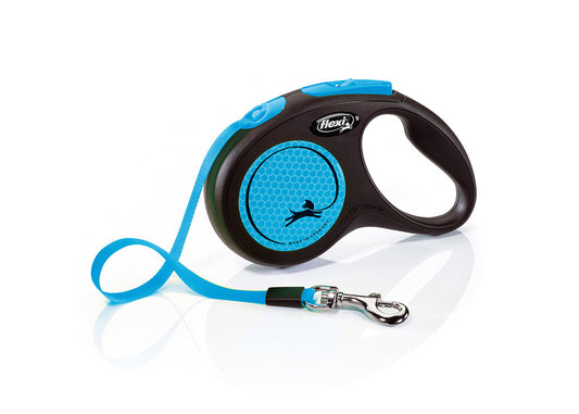 Flexi New Neon S Tape Dog Lead 5m