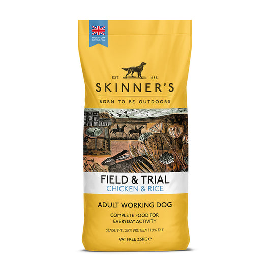 Skinner's Field & Trial Chicken & Rice Adut Working Dry Dog Food