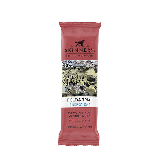 Skinner's Field & Trial with Chicken Liver Energy Bar Dog Treats 35g