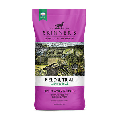Skinner's Field & Trial Lamb & Rice Adut Working Dry Dog Food