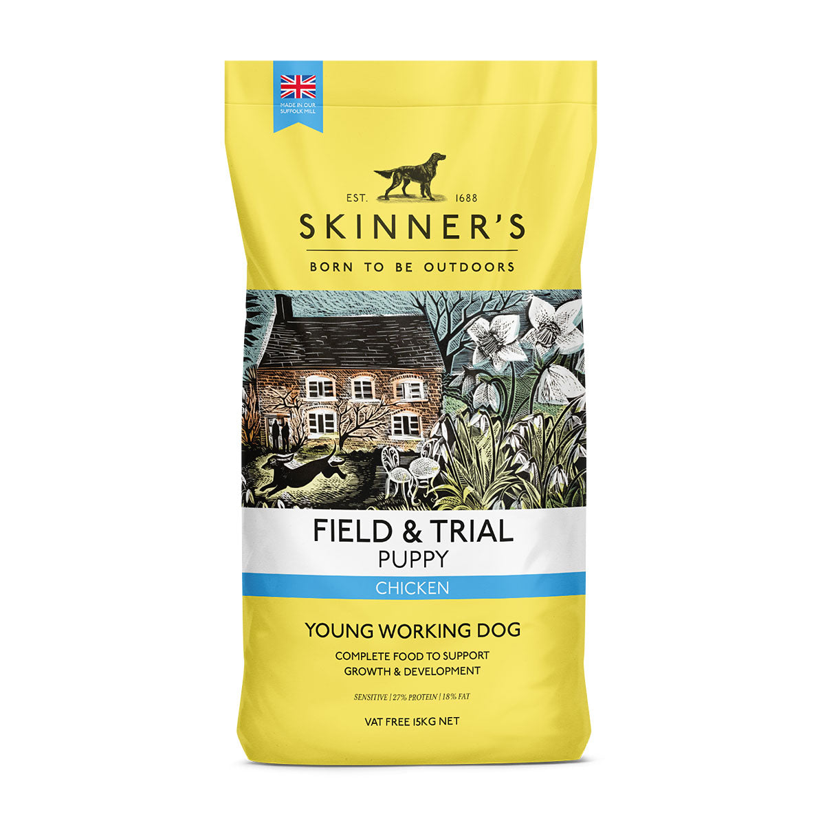 Skinner's Field & Trial Chicken Puppy & Junior Working Dry Dog Food