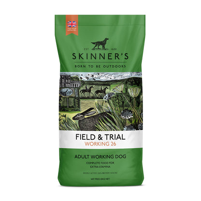 Skinner's Field & Trial Working 26 Adut Working Dry Dog Food 15kg