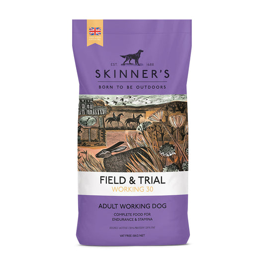 Skinner's Field & Trial Working 30 Adut Working Dry Dog Food 15kg