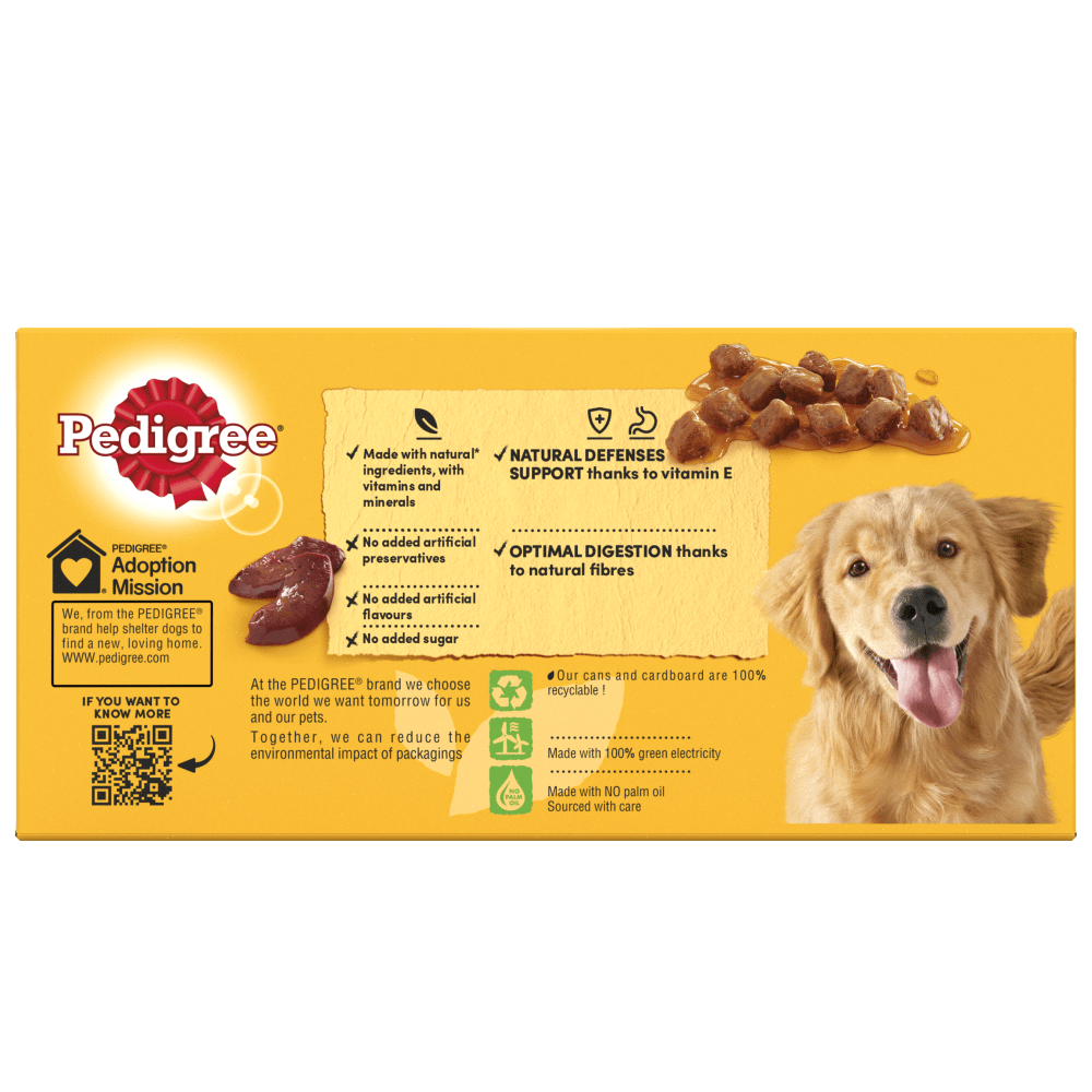 Pedigree Chunks in Gravy Wet Dog Food