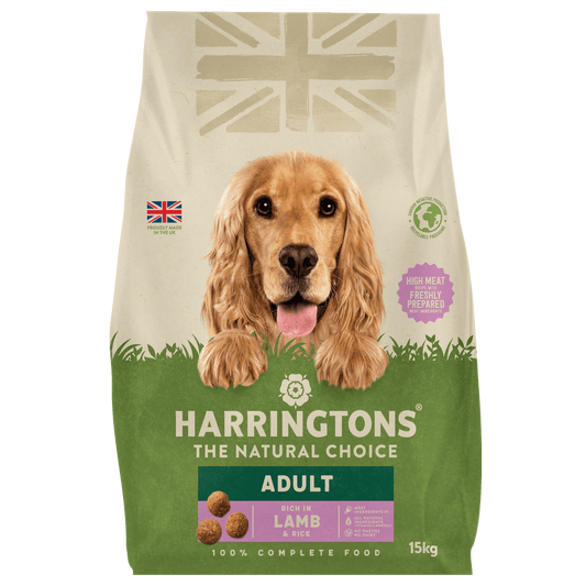Harringtons Rich in Lamb & Rice Adult Dry Dog Food 15kg