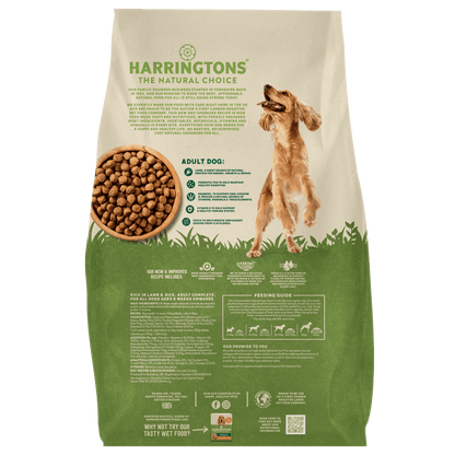 Harringtons Rich in Lamb & Rice Adult Dry Dog Food 15kg
