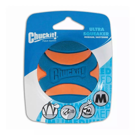 Chuckit! Ultra Squeaker Ball Medium 6.5cm