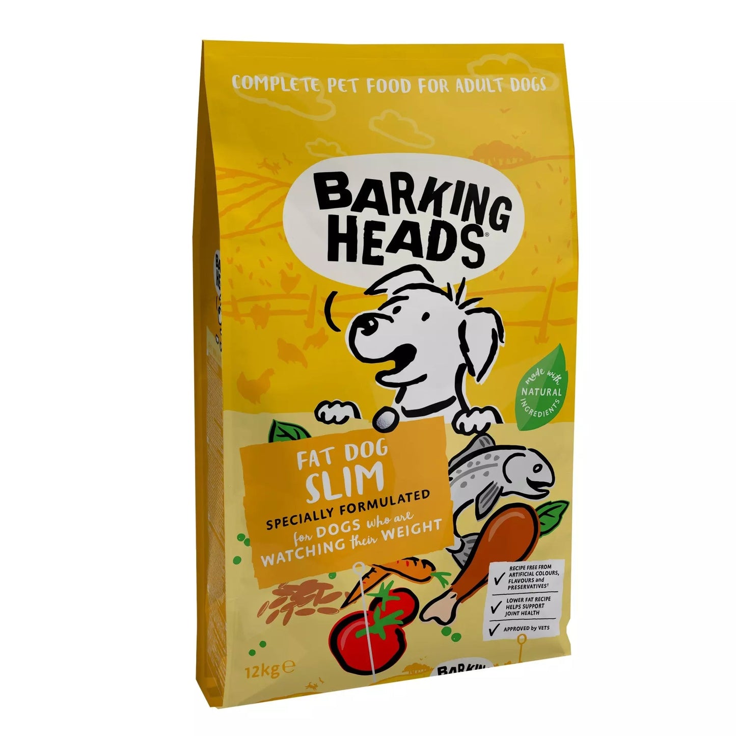 Barking Heads Fat Dog Slim Light Adult Dry Dog Food