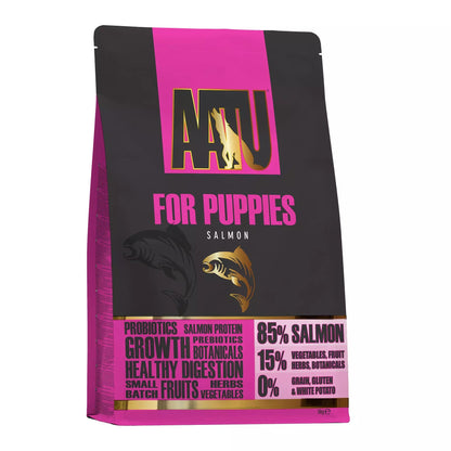 AATU 85/15 Grain Free Salmon Puppy Dry Dog Food